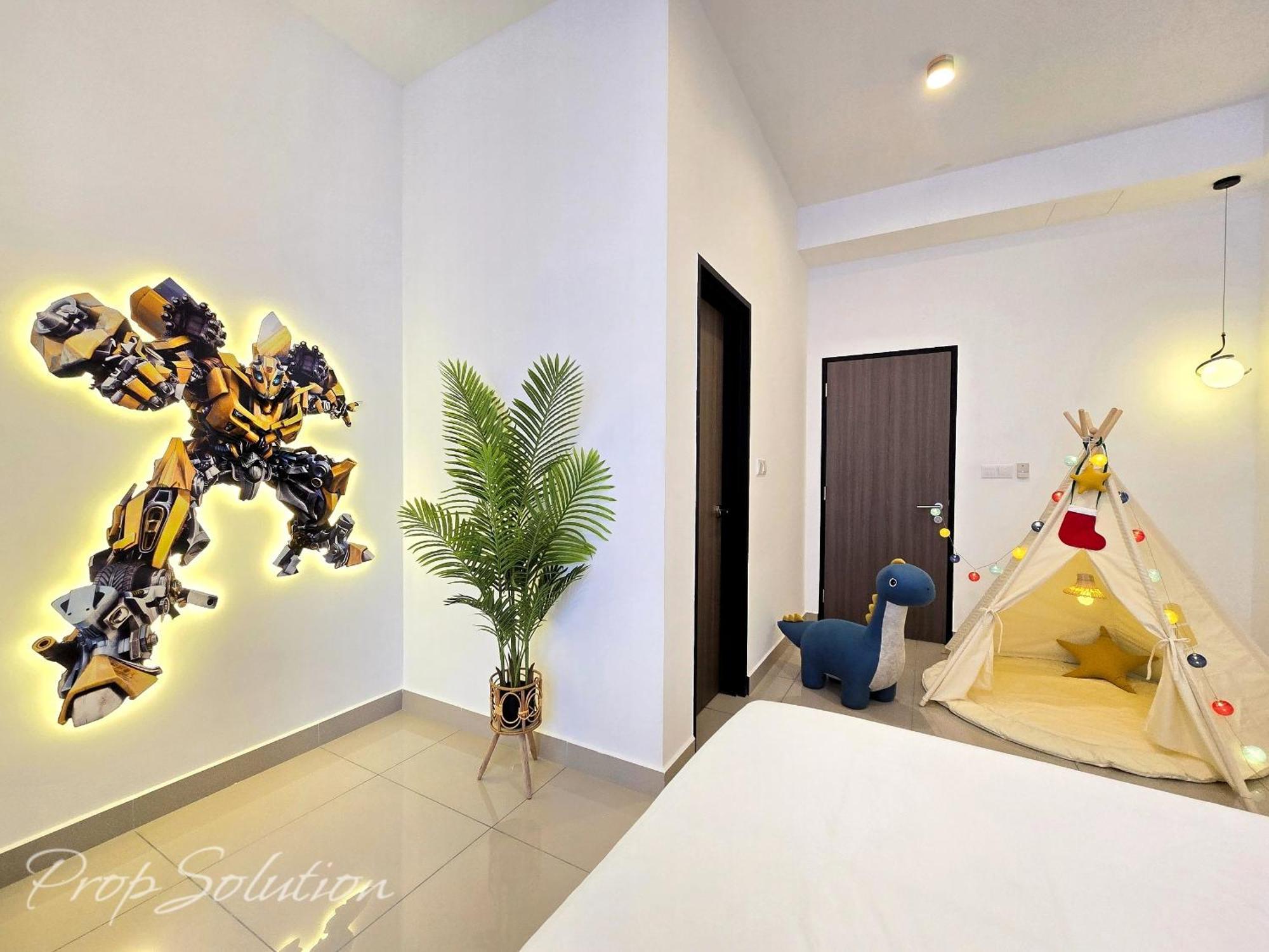 Pangsapuri Cozy 4br Near Jb Ciq 12pax